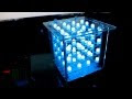 The 4x4x4 iPhone controlled RGB LED Cube