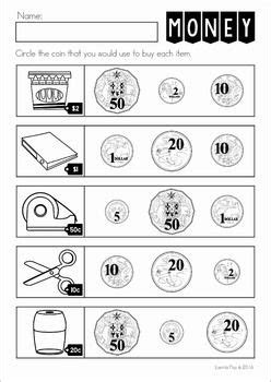  kindergarten money worksheets australia australian money worksheets