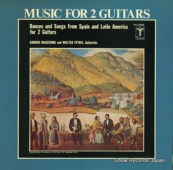 RAGOSSNIG, KONRAD AND WALTER FEYBLI music for 2 guitars