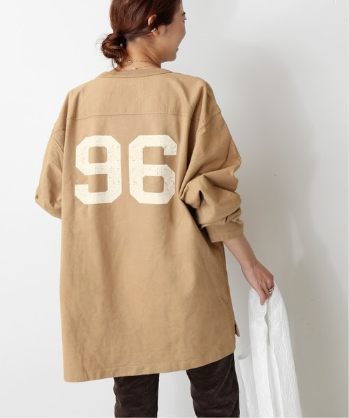 Relume ジャーナルスタンダード トップス Standard Football Tee Tシャツ カットソー Smu ロングtee Tシャツ カットソー Journal Journal レリューム のファッション Mason メイソン