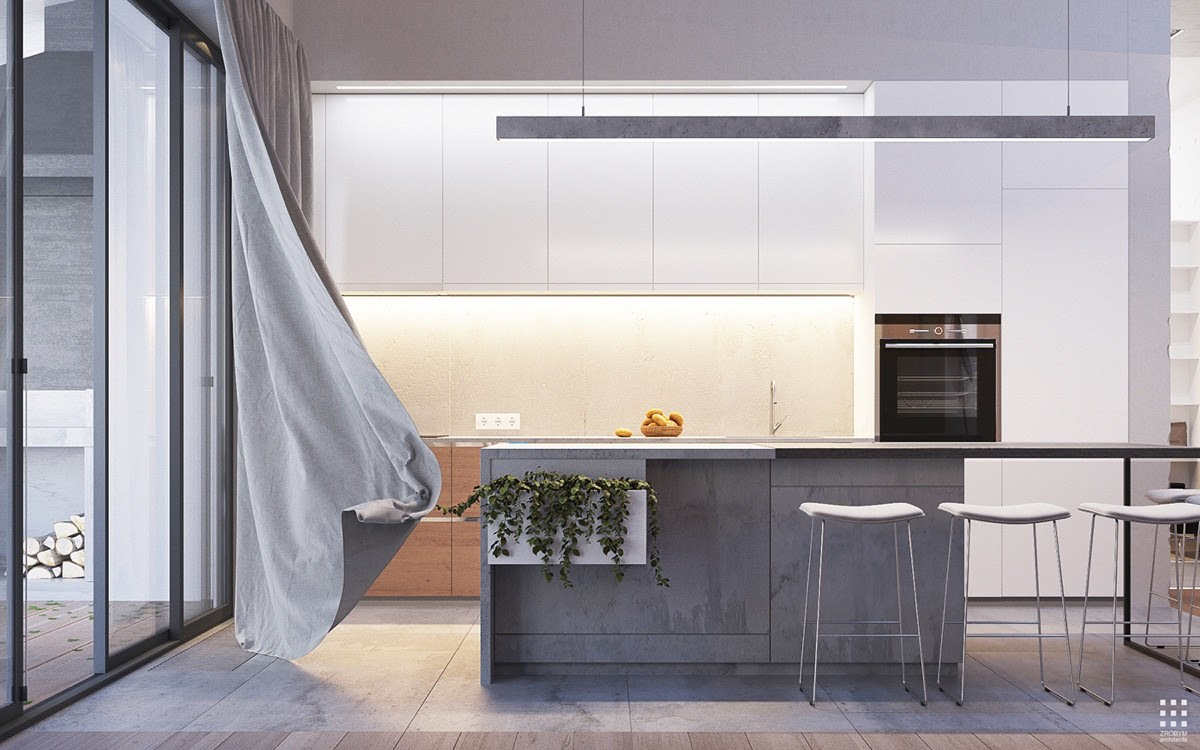 50 Modern Kitchen Designs That Use Unconventional Geometry 50 Modern Kitchen Designs That Use Unconventional Geometry