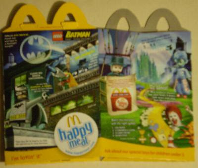 lego batman joker. Lego Batman Happy Meal box #1