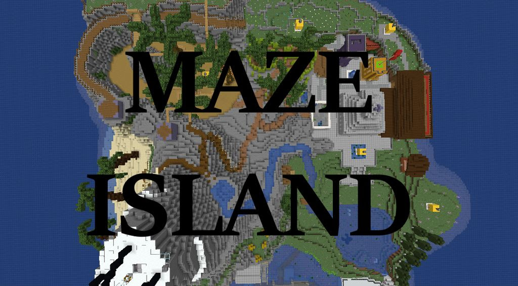 Maze Island Map 1144 For Minecraft 9minecraftnet