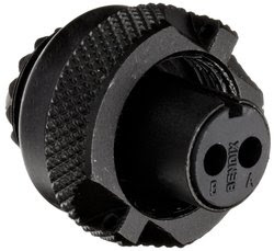 Amphenol Circular Connector Socket - 10SL Shell Size & 2 Contacts