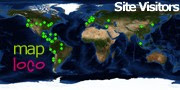 Locations of Site Visitors
