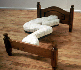 Bed sculpture | Dominic Wilcox