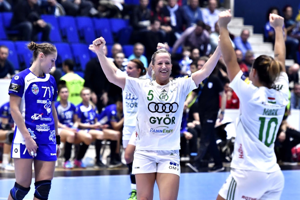 Gyor este castigatoarea Ligii Campionilor la handbal ...