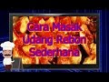 Resep Masakan Udang Rebon Basah