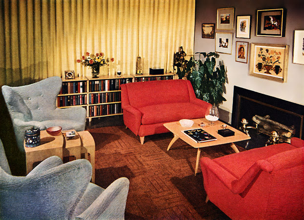 A Look at 1950′s Interior Design | Art Nectar
