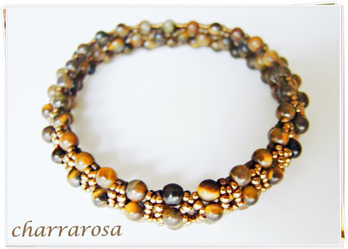 Bangle ojo de tigre by charrarosa