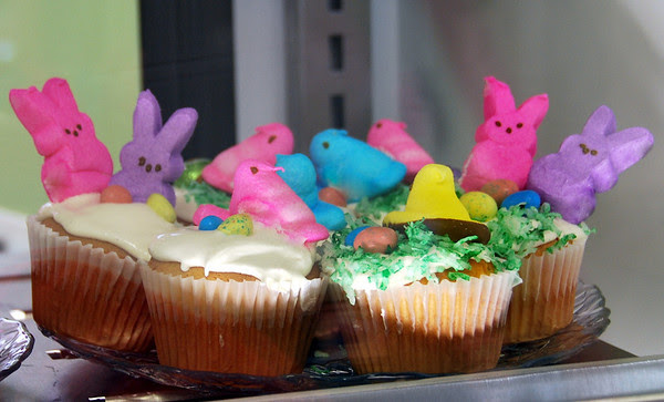 An Easter special - Peeps Cupcakes!