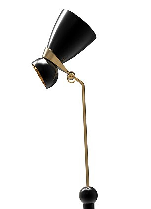 The Rapport Radio looks like a standard lamp with a bendy neck and head (stock image)