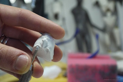 Eye socket mould test