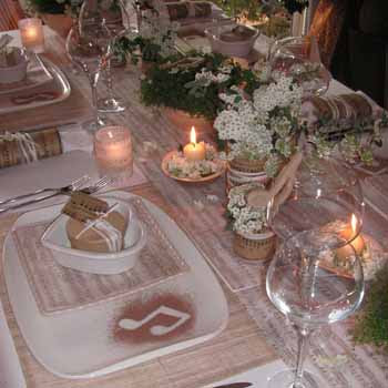Music Theme Decoration Ideas-table-setting 