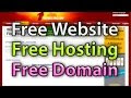How can I make a free website domain name