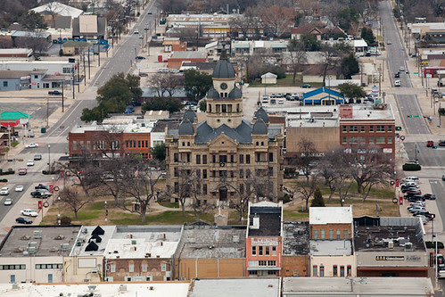 Downtown Denton Aerial