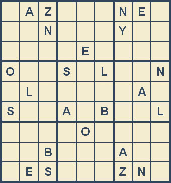 Mystery Godoku Puzzle for March 31, 2008