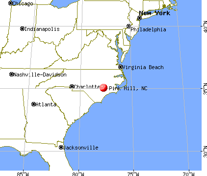 Pink Hill Nc Map Pink Hill, North Carolina (NC 28572) profile: population, maps 
