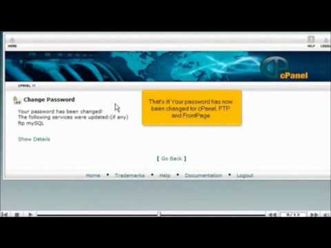 How to change your cPanel password in cPanel - webilabs