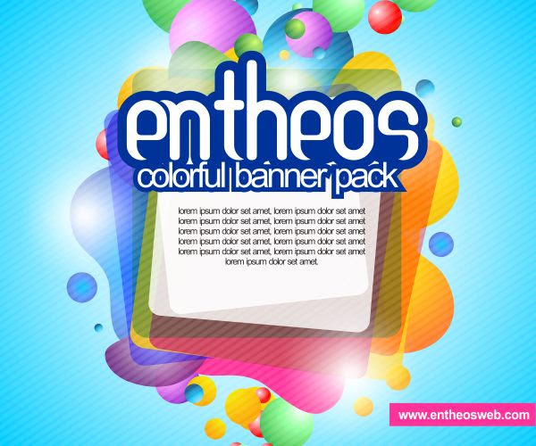 colorful Website Banner Using CorelDraw colorful Website Banner Using CorelDraw