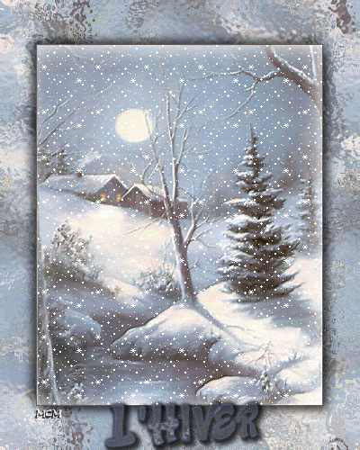 Carte Animee Tombe La Neige Gif Hiver Mcreations