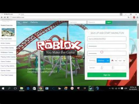 + juegos roblox gratis parkour: como crear una cuenta para roblox para pc - YouTube