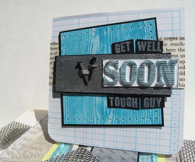 skipping stones design get well card