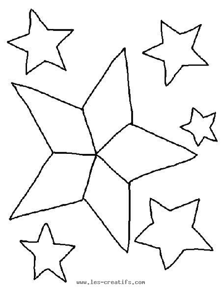 Dessin Etoile De Noel