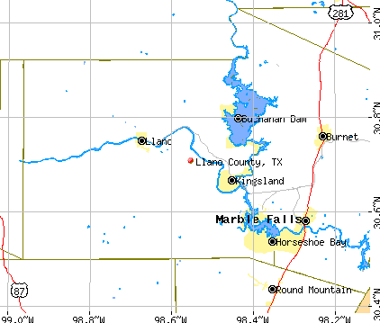 Llano County, Texas detailed profile - houses, real estate, cost of ...