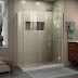 72 Inch Shower Door : Vinegar (inside of a spray bottle), paper towels, and a squeegee.