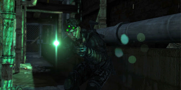 Due to Sam's near-implausible predilection for green and practically superheroic feats, Splinter Cell was originally titled The Incredible Skulk.