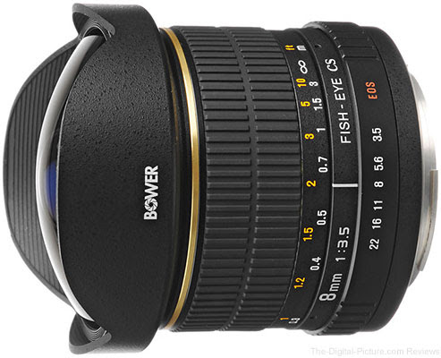 Bower SLY 358C 8mm f/3.5 Fisheye Lens for Canon - $159.95 Shipped (Reg. $219.95)