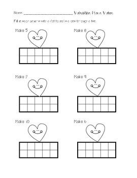  free valentine worksheets kindergarten by barnetts school house