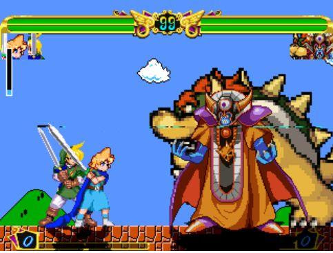 Mugen界の住人 伝説の勇者 リンクvsゾーマ クッパ
