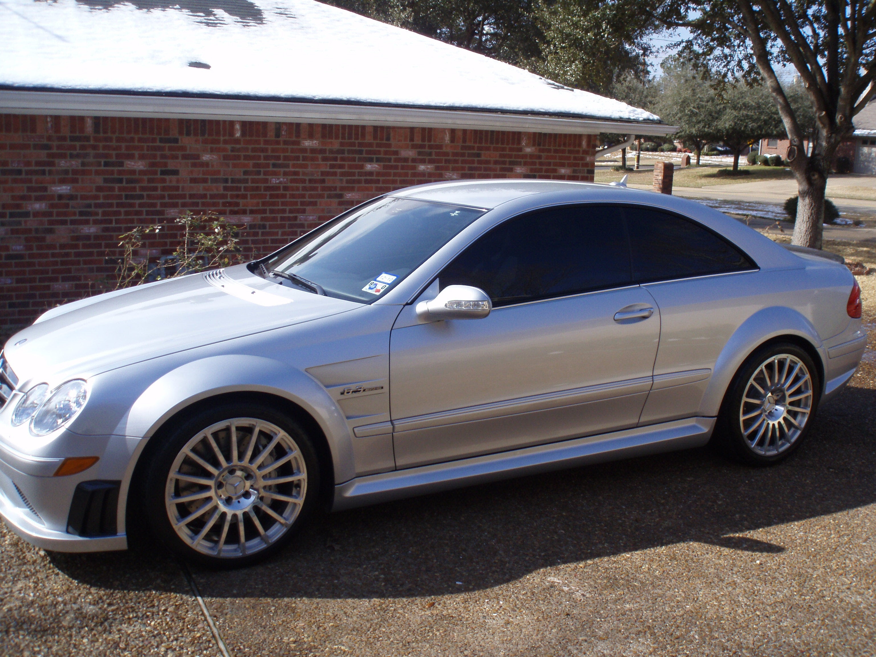 got a CLK 63 BS AMG - The