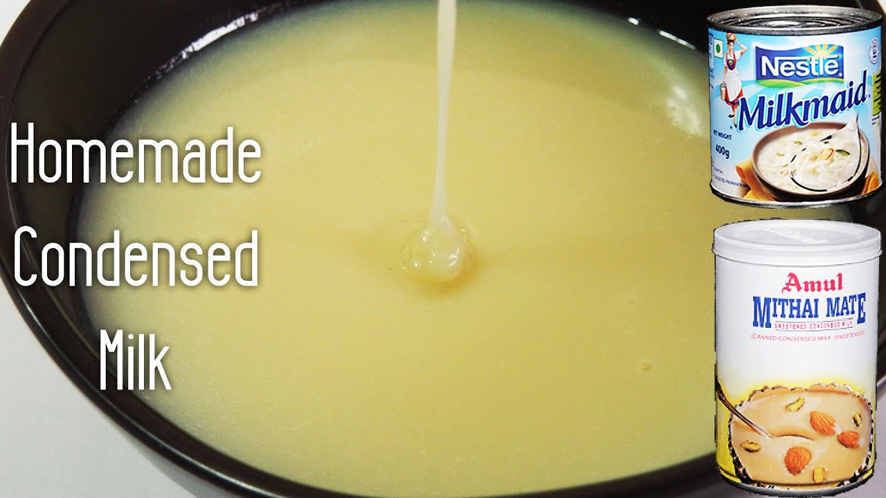 Homemade Condensed Milk Recipe Basic Recipes Made