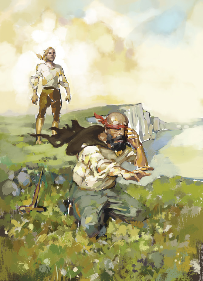 King Lear - Oliver Cuthbertson Illustration