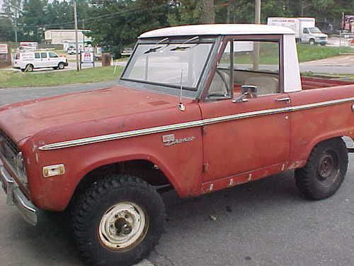 Buy New 1970 Ford Bronco U14 1 2 Cab In Woodstock Georgia United States