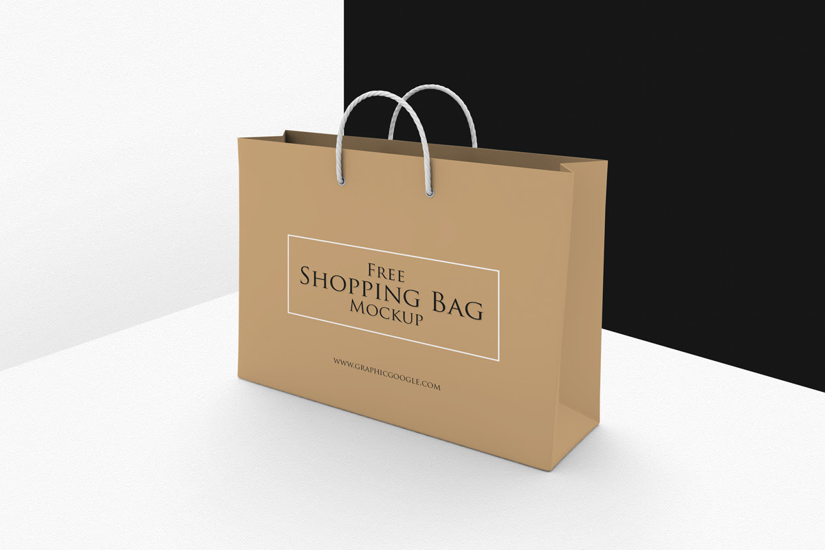 Download Free Shopping Bag Mockup PSD TemplateGraphic Google ...