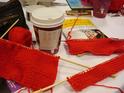 Charity knitting