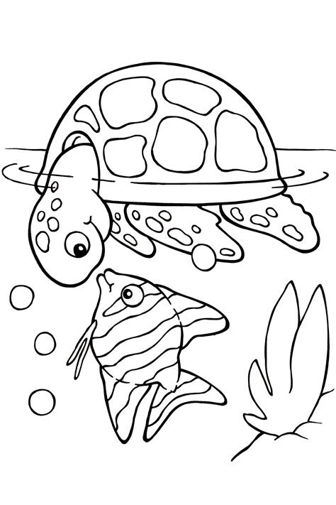 Free printable turtle coloring pages for kids to print and color. sea turtle coloring pages to download and print for free
