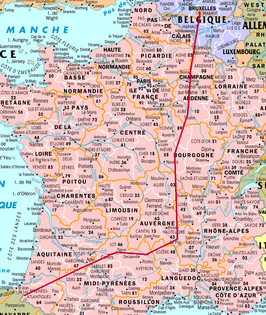 Carte | Michelin | France - AutoPlus