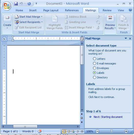 How to Build & Print Your Mailing List by Using Microsoft ...