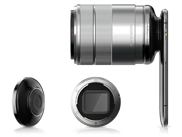 iPhone Pro Concept Involves a Rear Mount for DSLR Lenses!