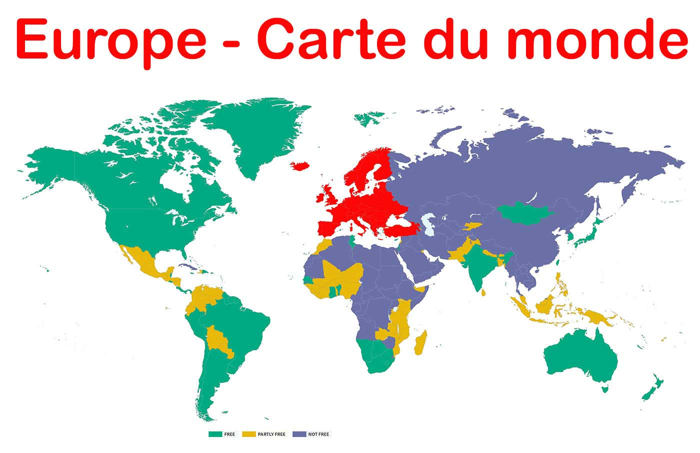 Carte Europe - Géographie des Pays » Vacances - Arts ...