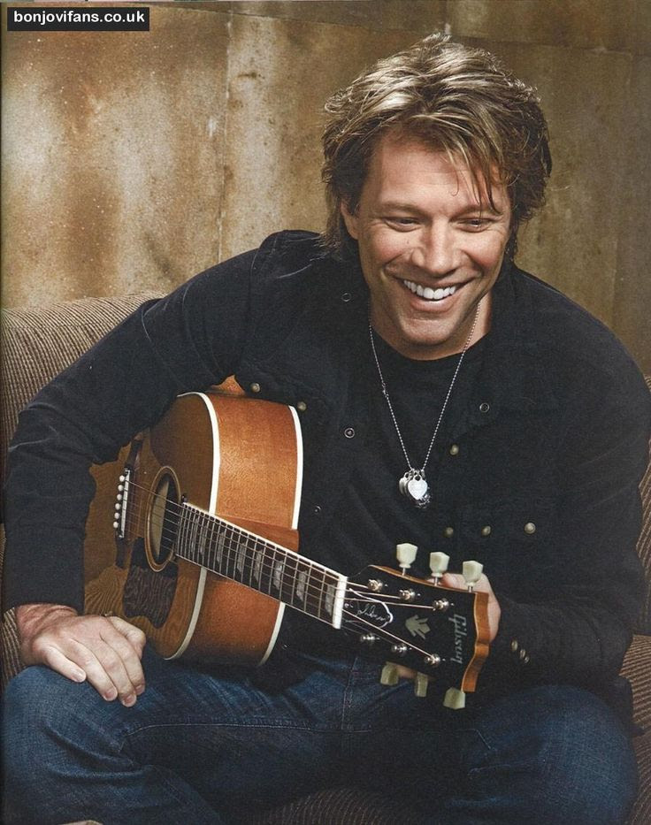 Jon Bon Jovi ~ Casual Male Fashion Pinterest