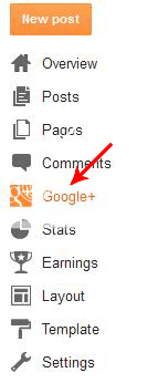 Upgrade Profile Blogger