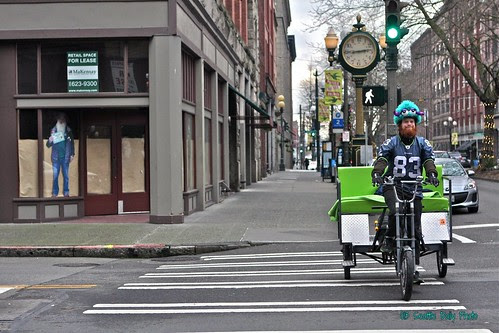 Happy Pedaler by Seattle Daily Photo