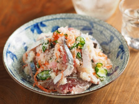 しめ鯖の卯の花和え 魚料理と簡単レシピ