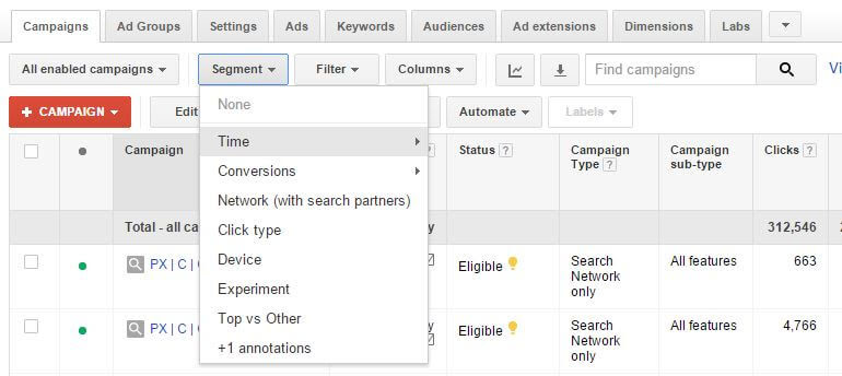 Adwords Segmentation